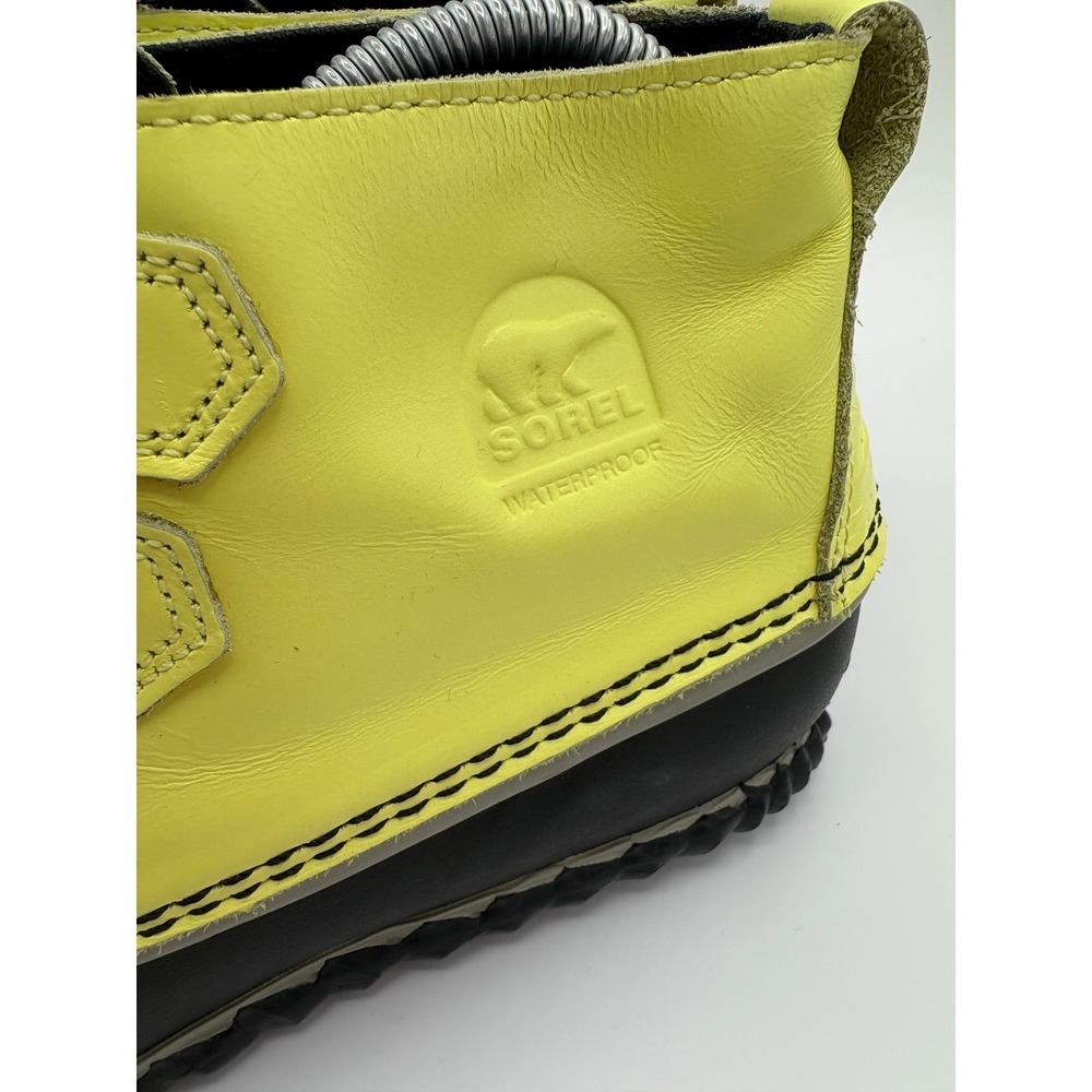 Sorel Yellow and Black Waterproof Winter Boots - Picture 3 of 9
